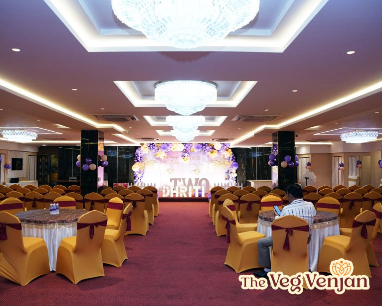 Banquet hall interior at The Veg Venjan