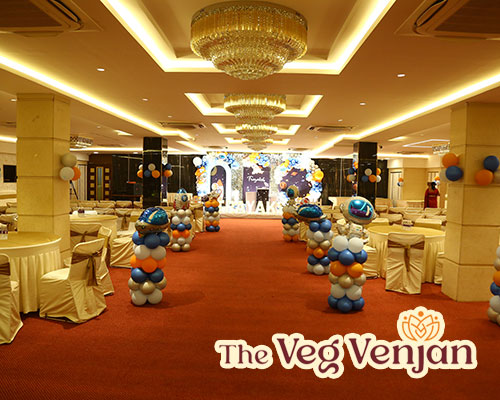 Wedding anniversary event setup