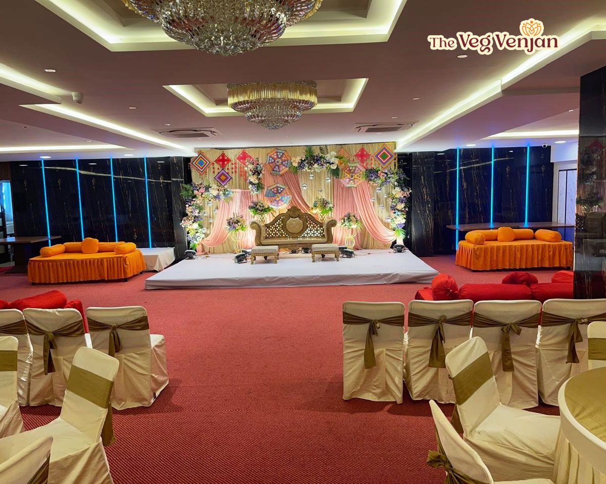 Luxury decor at The Veg Venjan Banquet